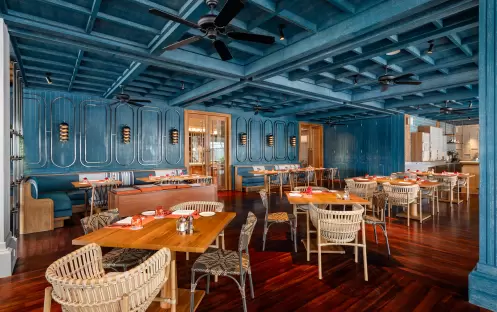 SAii Laguna Phuket Food Beverage Terra & Mar Indoor Dining Area