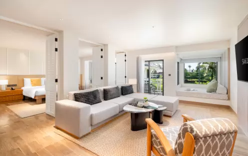 SAii Laguna Phuket Lagoon View Suite Living Room View