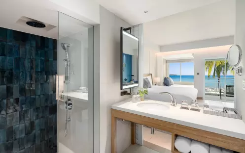 SAii Laguna Phuket Ocean Front Balcony Bathroom