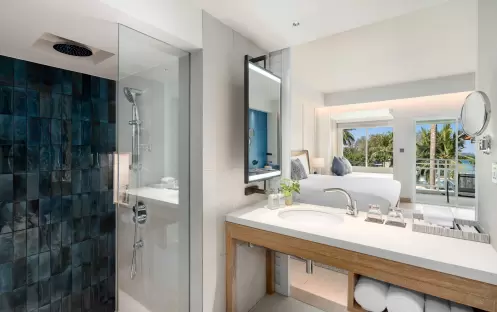SAii Laguna Phuket Ocean View Balcony Bathroom