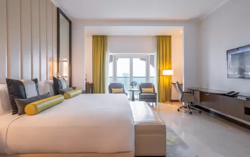 Rixos Marina Abu Dhabi - Premium Room Corniche View with Balcony King Side Rixos Marina Abu Dhabi - Premium Room Corniche View with Balcony King Side