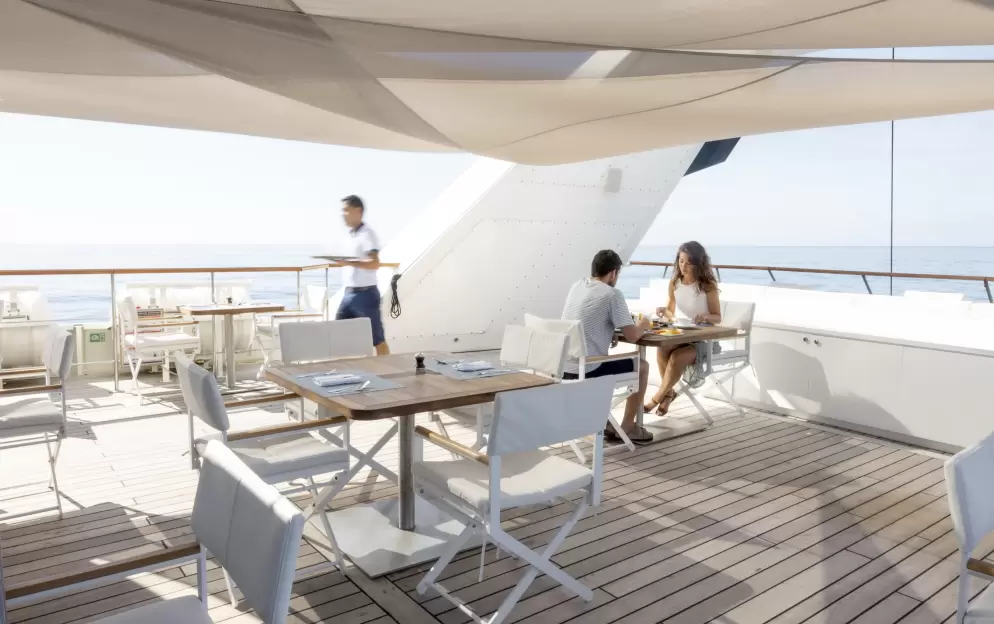 Ponant Le Ponant - Restaurant, ©PONANT-Julien Fabro.JPEG