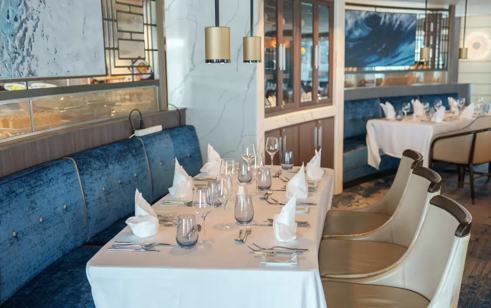 Quark Expeditions, Ocean Explorer Main Dining Room 8 ©Quark Expeditions.jpg