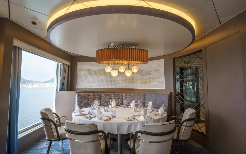 Quark Expeditions, Ocean Explorer Private Dining Room 2 ©Quark Expeditions.jpg