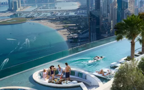 middle-east-holidays-dubai-address-beach-resort-hotel-club-one-bedroom- executive-sea-view-suite