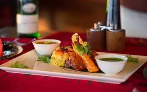 Lily Beach Resort & Spa - Tamarind food