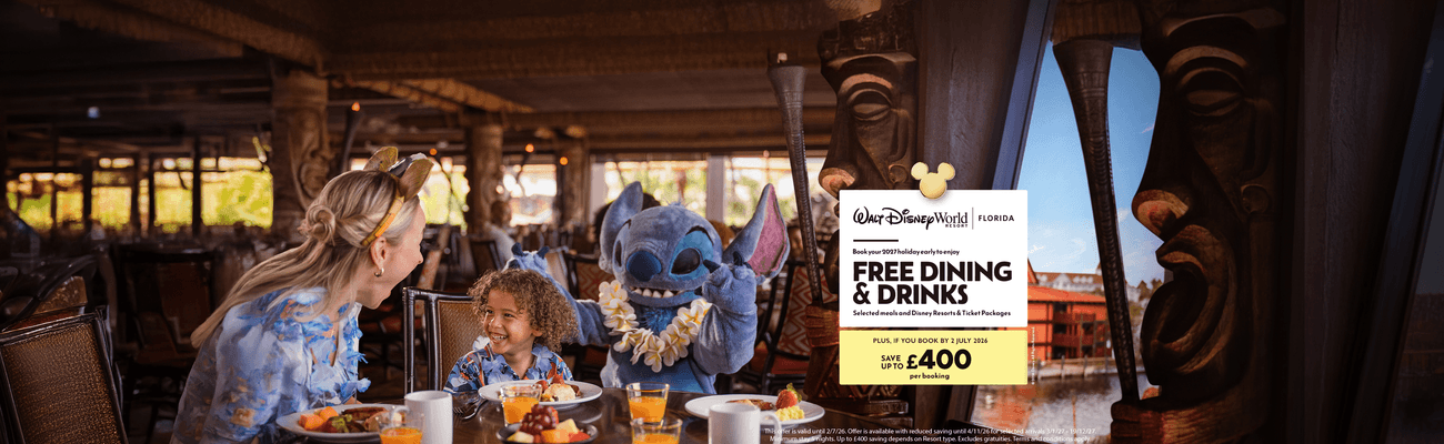 Free Dining & Drinks