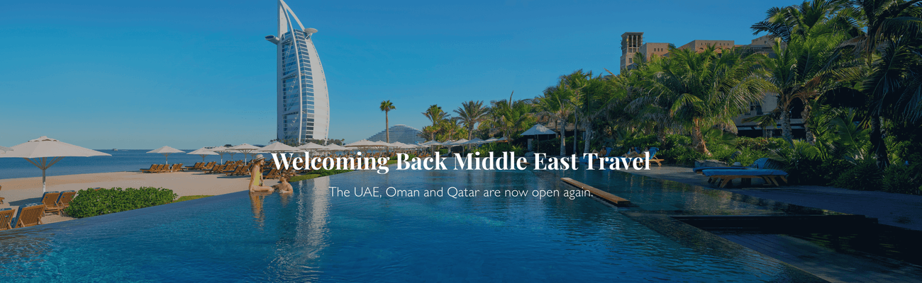 Welcome Back Middle East Travel